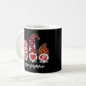 Generalleutnant Ruhestand Feuerwehrmann T - Shirt Kaffeetasse (Vorderseite Links)