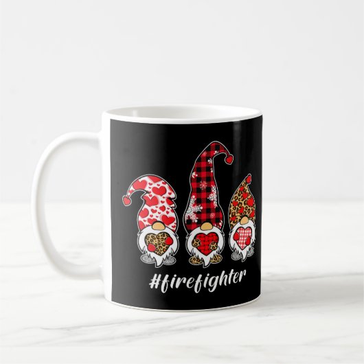 Generalleutnant Ruhestand Feuerwehrmann T - Shirt Kaffeetasse (Links)