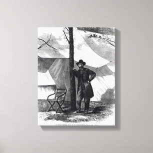 Generalleutnant Ulysses S. Grant Leinwanddruck