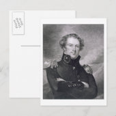 Generalmajor Alexander Macomb (1782-1842), Grav Postkarte (Vorne/Hinten)