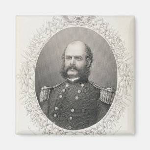 Generalmajor Ambrose Everett Burnside Magnet