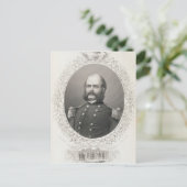Generalmajor Ambrose Everett Burnside Postkarte (Stehend Vorderseite)