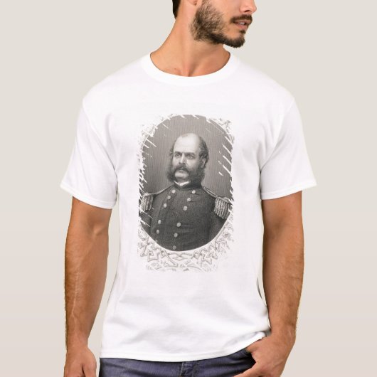Generalmajor Ambrose Everett Burnside T-Shirt (Vorderseite)