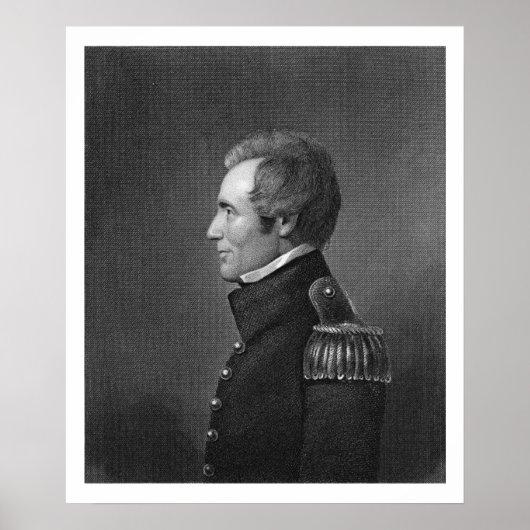 Generalmajor Edmund Pendleton Gaines (1777-1849) Poster (Vorne)