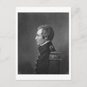 Generalmajor Edmund Pendleton Gaines (1777-1849) Postkarte