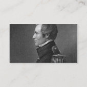 Generalmajor Edmund Pendleton Gaines (1777-1849) Visitenkarte (Rückseite)