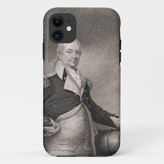 Generalmajor Henry Knox (1750-1806) graviert durch Case-Mate iPhone Hülle (Rückseite)