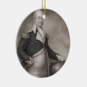 Generalmajor Henry Knox (1750-1806) graviert durch Keramikornament (Rechts)