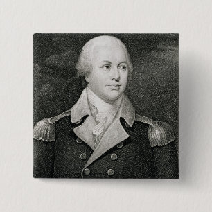 Generalmajor Nathaniel Greene (1742-86), graviert Button
