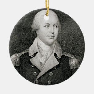 Generalmajor Nathaniel Greene (1742-86), graviert Keramikornament