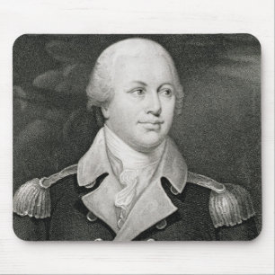 Generalmajor Nathaniel Greene (1742-86), graviert Mousepad