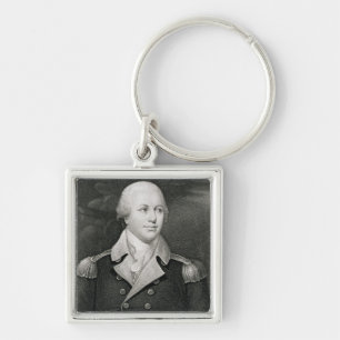 Generalmajor Nathaniel Greene (1742-86), graviert Schlüsselanhänger