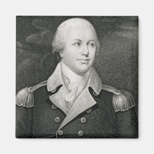 Generalmajor Nathaniel Greene (1742-86), in Gravur Magnet