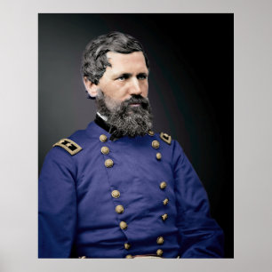 Generalmajor Oliver Howard Poster