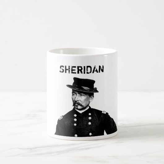 Generalmajor Philip Sheridan Kaffeetasse (Mittel)