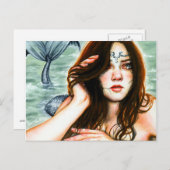 Generalmajor Postkarte (Vorne/Hinten)