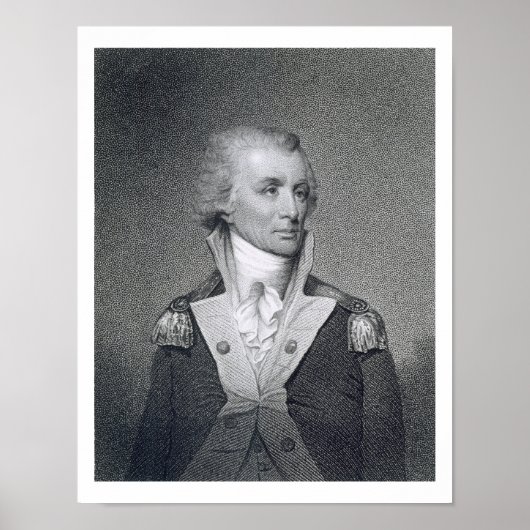 Generalmajor Thomas Sumter (1734-1832), graviert d Poster (Vorne)