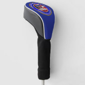 Generalmajor Veteran der Armee Golf Headcover (angewinkelt)