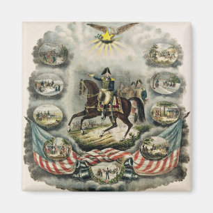 Generalmajor William Henry Harrison, c.1813 Magnet