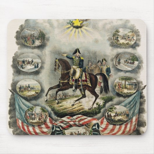 Generalmajor William Henry Harrison, c.1813 Mousepad (Vorne)
