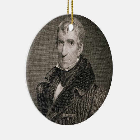 Generalmajor William Henry Harrison, vorbei Keramik Ornament (Rechts)