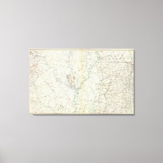 Generalplan XIX Leinwanddruck (Vorderseite)