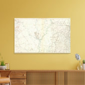 Generalplan XIX Leinwanddruck (Insitu (Wohnzimmer))