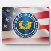 Generalrichter „JAG Corps“ Fotoplatte (Vorderseite)