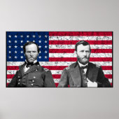 Generals Sherman und Grant Poster (Vorne)