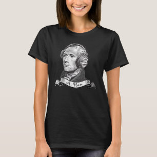 Generalsekretär Alexander Hamilton A Ham Kopfhörer T-Shirt