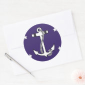 Generalsekretär der Vereinten Staaten Runder Aufkleber (Umschlag)