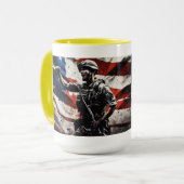 Generalsstandarte Tasse (Vorderseite Links)