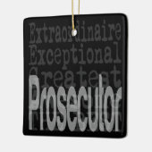 Generalstaatsanwalt Keramikornament (Links)