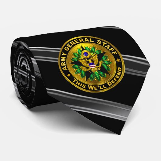 Generalstab der Armee Krawatte (Gerollt)