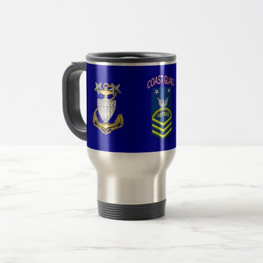Generalstabschef der Küstenwache Tasse (Vorderseite Links)