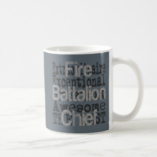 Generalstabschef im Feuerwehr Kaffeetasse