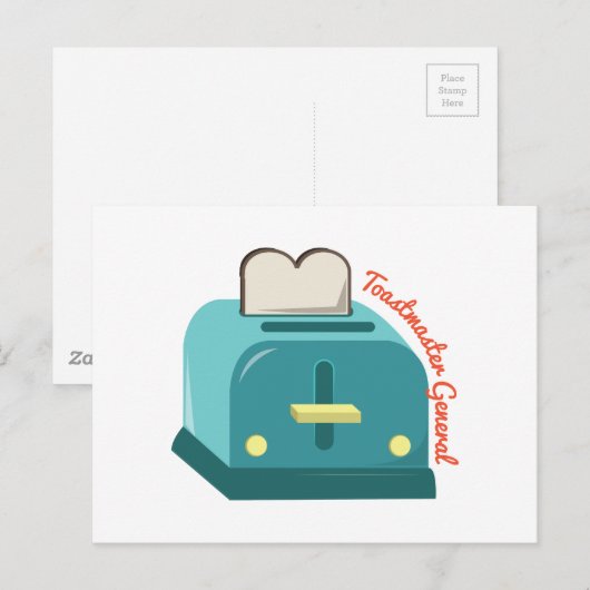 Generalstabschef Postkarte (Vorne/Hinten)