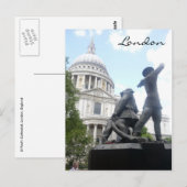 Generalstatue st pauls postkarte (Vorne/Hinten)