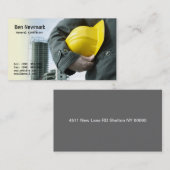 Generalunternehmer, Erbauer, Baugewerbe, Visitenkarte (Vorne/Hinten)