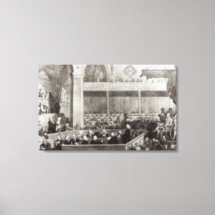 Generalversammlung der Kirche von Schottland Leinwanddruck