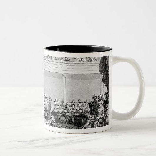 Generalversammlung der Kirche von Schottland Zweifarbige Tasse (Rechts)