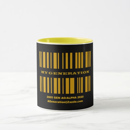 Generation AO BAR CODE-Tasse Tasse (Zentrum)