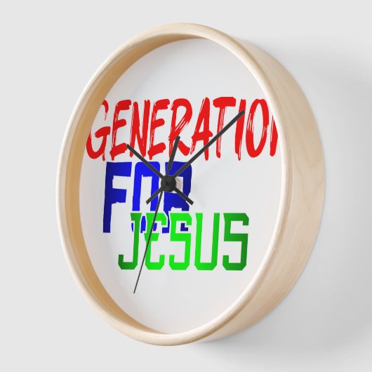 GENERATION FÜR JESUS UHR (Winkel)