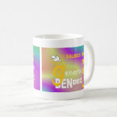 Generation gesegnet (EngEsp) Tasse (VorderseiteRechts)