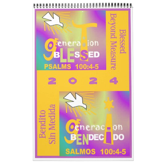 Generation gesegnet© - ESP & ENG-Kalender Kalender (Titelbild)