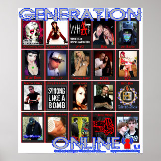 GENERATION ONLINE 1.1 unter myspace.com/dvdclothin Poster