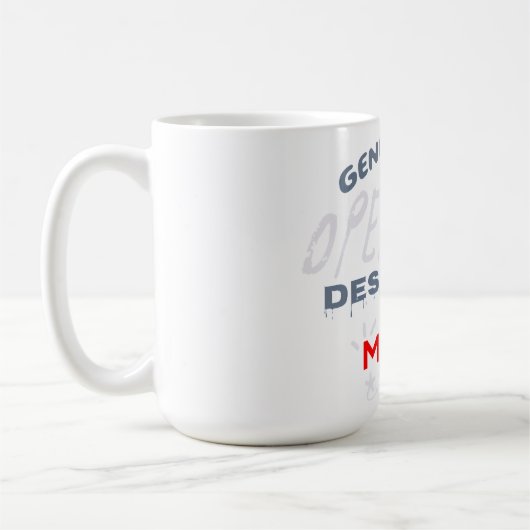 Generation Operator Zerstörer-Modus Kaffeetasse (Links)