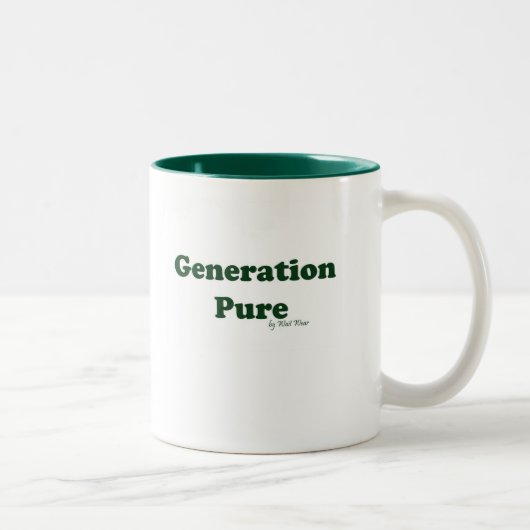 Generation rein zweifarbige tasse (Rechts)