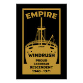 Generation Windrush Black History Poster (Vorderseite)