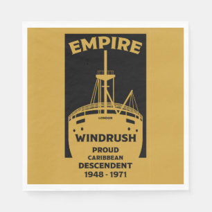 Generation Windrush Black History Serviette